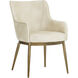 Franklin Bravo Cream Dining Armchair